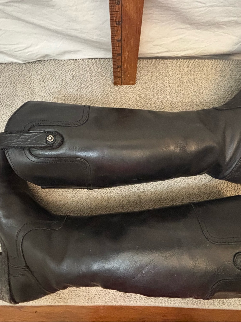 Frye Melissa Button Riding Boot - Picture 9 of 11